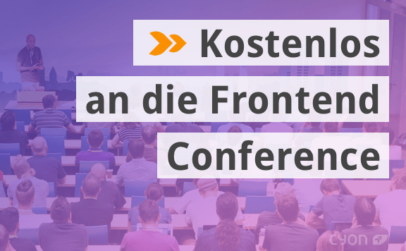 Wir schicken Dich mit etwas Glück gratis an die Frontend Conference in Zürich.