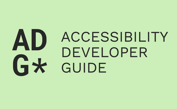 Accessibility Developer Guide (ADG)