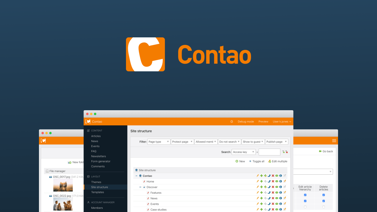 Titelbild «Contao 5.2 – Neue Funktionen für das beliebte CMS»
