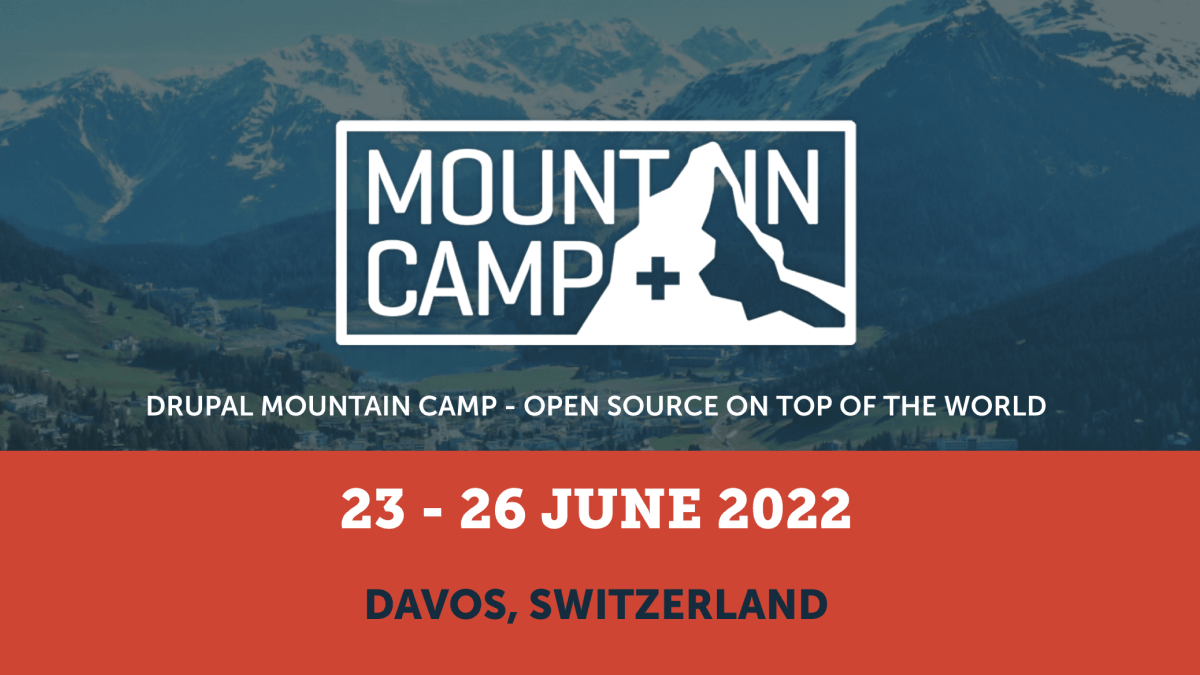 Titelbild Drupal Mountain Camp 2022