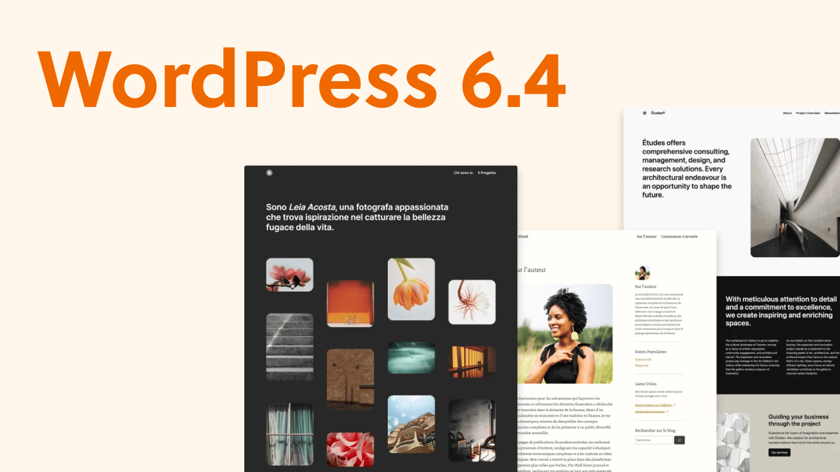 Titelbild «WordPress 6.4: Ganz viele Performance-Verbesserungen und 1 Feature, das es nicht geschafft hat»