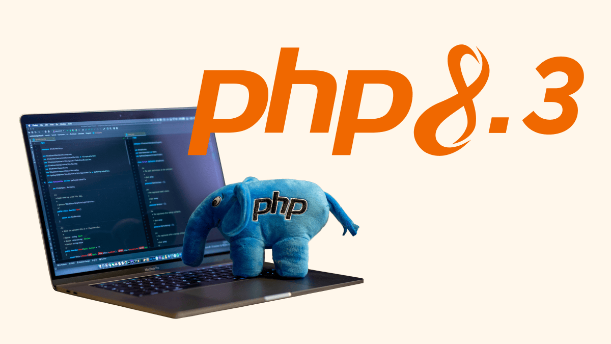 Titelbild «PHP 8.3 – Neue Funktionen, Performance-Verbesserungen und Inkompatibilitäten»