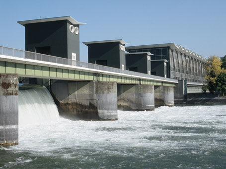 Kraftwerk Birsfelden liefert den cyon Strom.